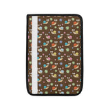 Snail Pattern Print Design 03 Car Seat Belt Cover