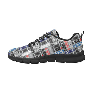 Skate Board Pattern Print Design 04 Women's Sneaker Shoes