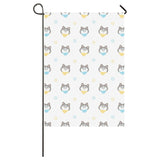 Cute Siberian Husky pattern House Flag Garden Flag