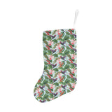 Hummingbird Pattern Print Design 05 Christmas Stocking