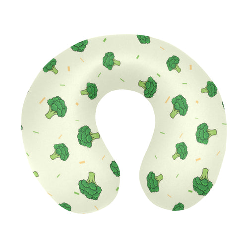 Broccoli pattern U-Shaped Travel Neck Pillow