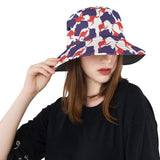 Kangaroo Australian pattern Unisex Bucket Hat