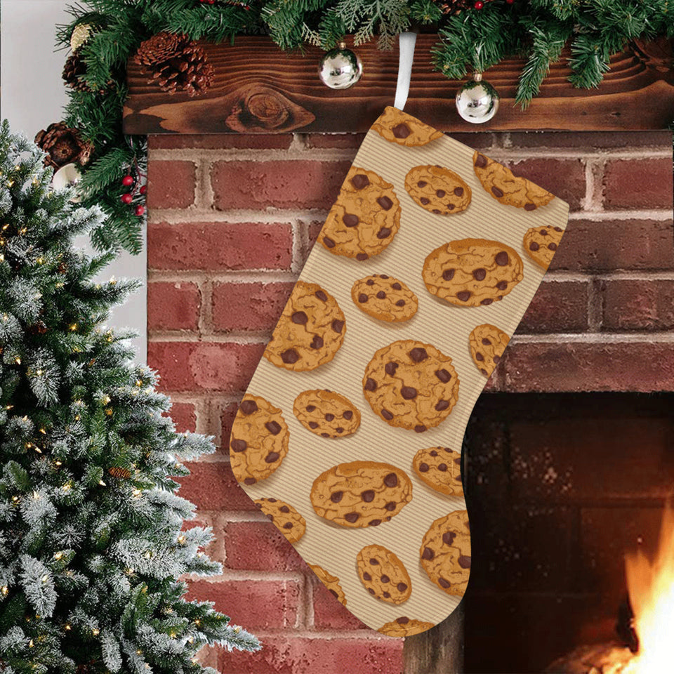 Cookie pattern Christmas Stocking