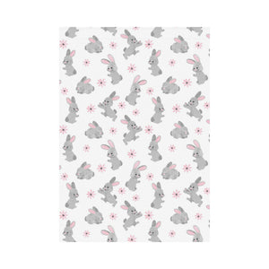 Watercolor cute rabbit pattern House Flag Garden Flag