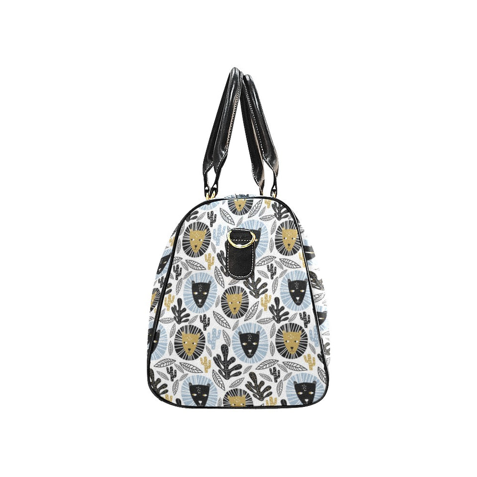 Lion Pattern Print Design 05 Travel Bag
