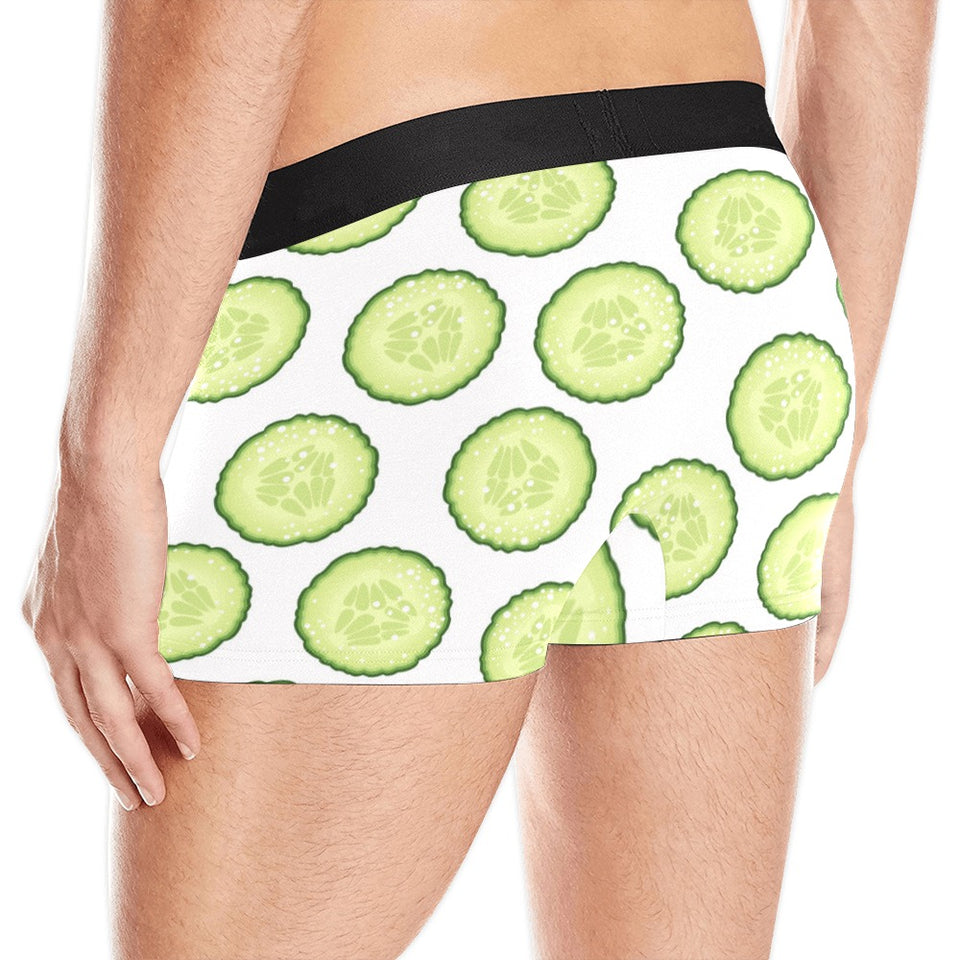 Cucumber slices pattern Men's All Over Print Boxer Briefs Men's Underwear