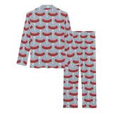 Sausage Pattern Print Design 02 Women's Long Pajama Set