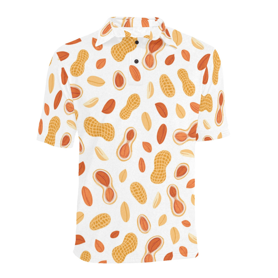 peanuts pattern Men's All Over Print Polo Shirt