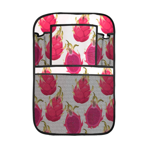dragon fruits design pattern Car Seat Back Organizer