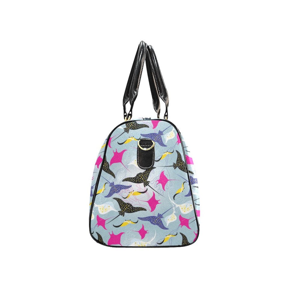 Stingray Pattern Print Design 01 Travel Bag