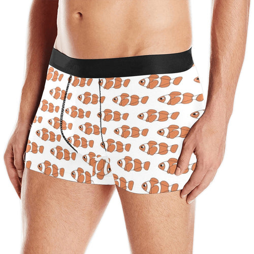 Clown Fish Pattern Print Design 05 Men's All Over Print Boxer Briefs Men's Underwear