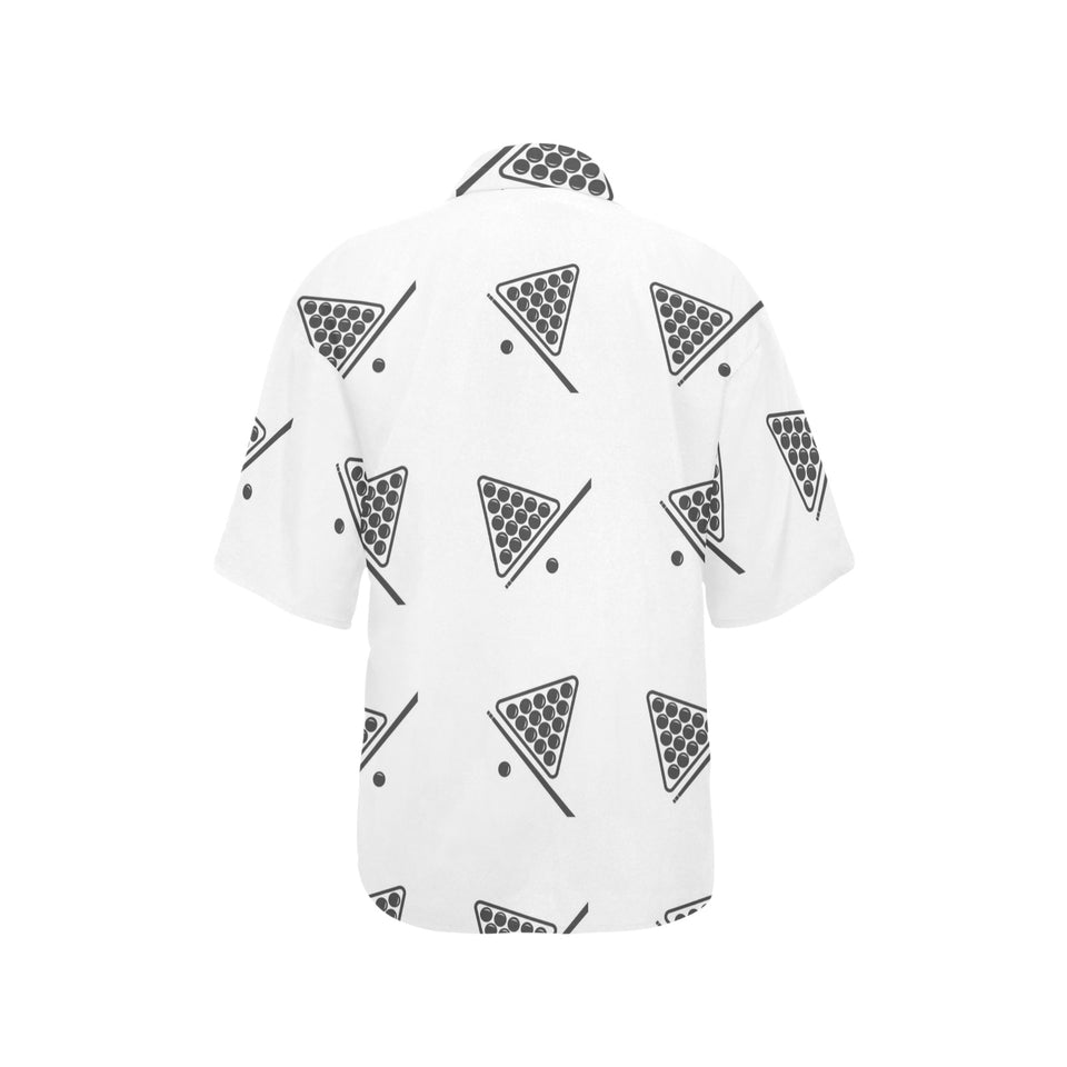 Billiard Ball Pattern Print Design 03 Women's All Over Print Hawaiian Shirt