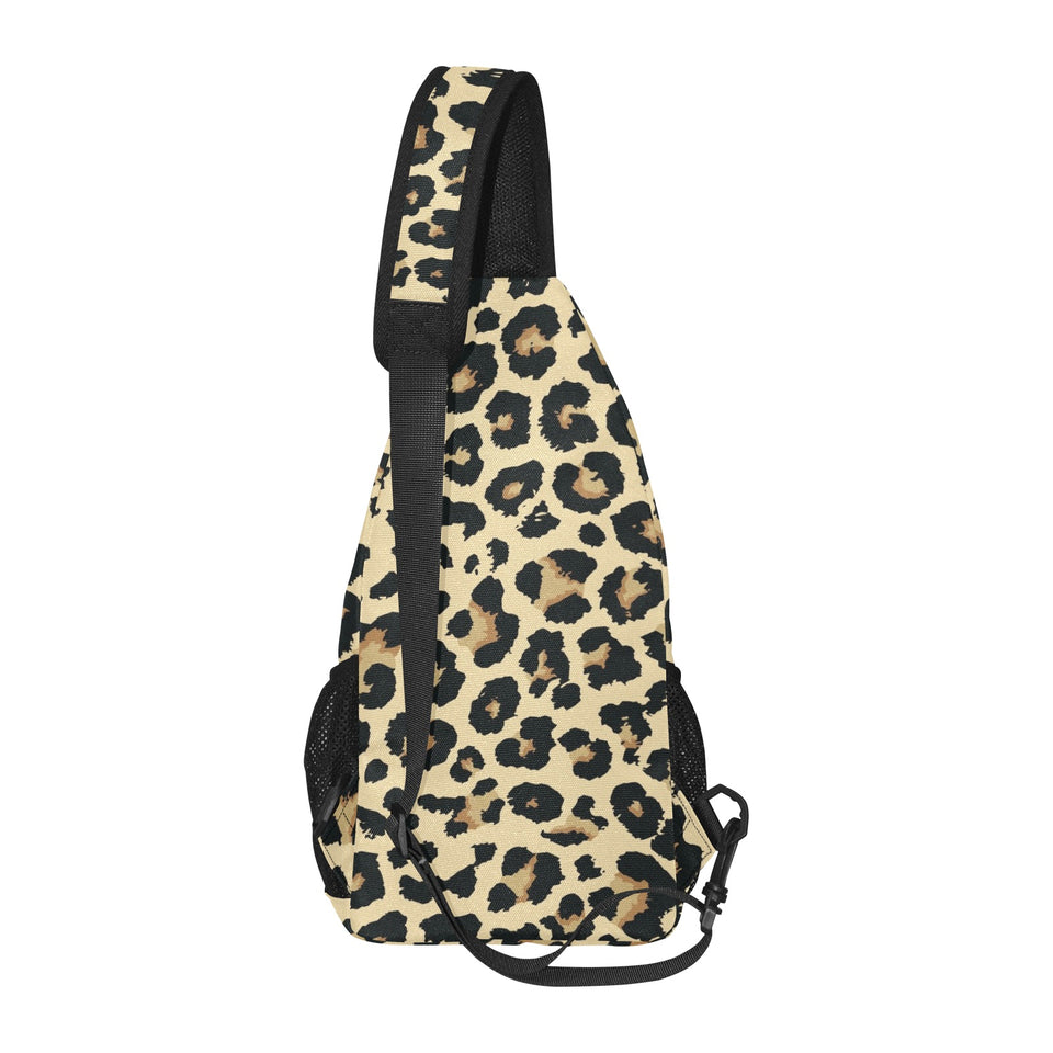 Leopard print design pattern All Over Print Chest Bag