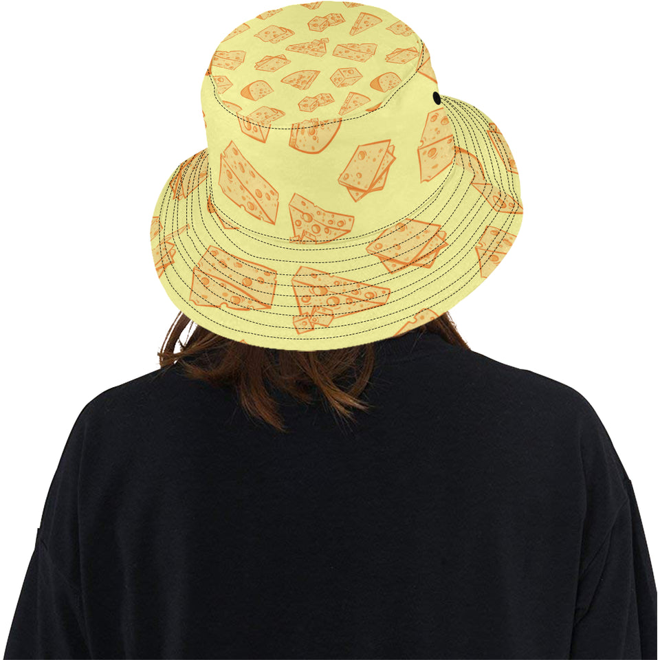 Cheese design pattern Unisex Bucket Hat