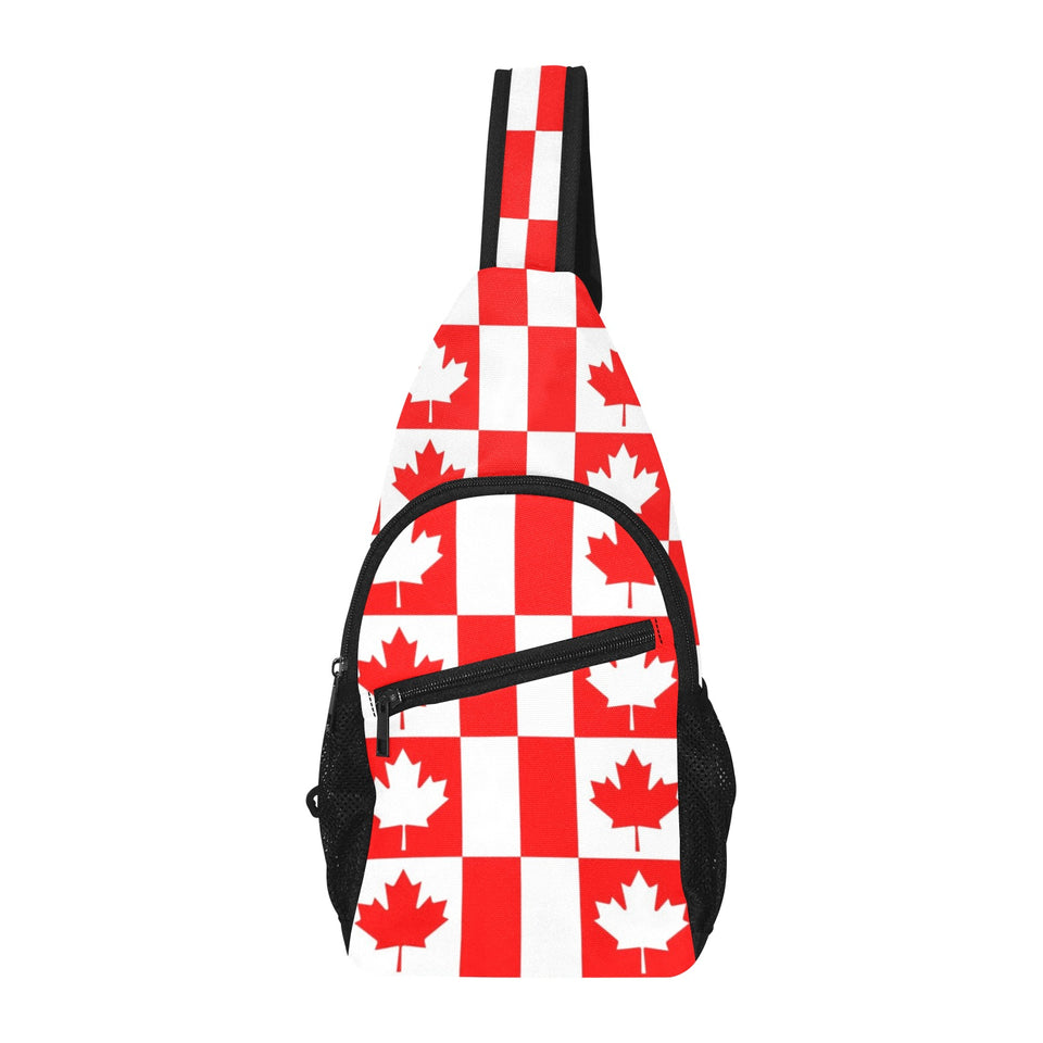 Canada Pattern Print Design 05 All Over Print Chest Bag