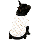 Jack Russel Pattern Print Design 05 All Over Print Pet Dog Round Neck Fuzzy Shirt