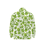 Hop design pattern Men's Long Sleeve Polo Shirt