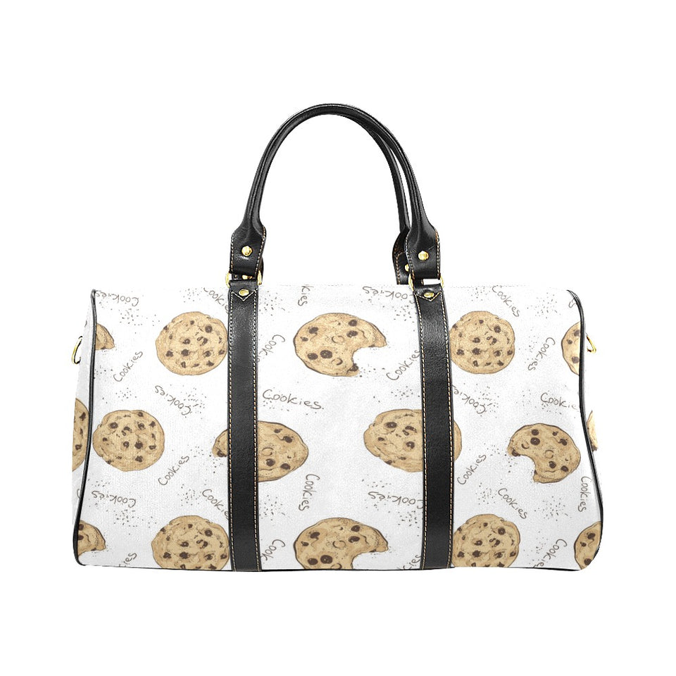 Sketch style cookie pattern Travel Bag
