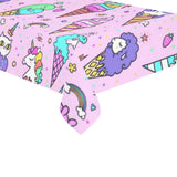 Cute ice cream cone animal pattern Tablecloth