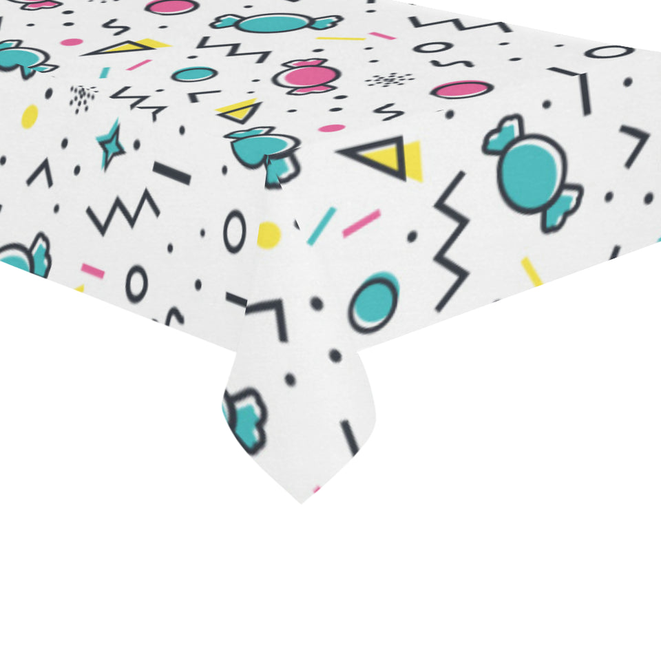 Candy design pattern Tablecloth