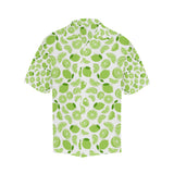 Lime design pattern Men's All Over Print Hawaiian Shirt