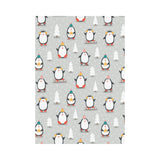 Cute Penguin christmas pattern House Flag Garden Flag