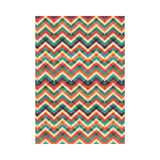 zigzag chevron colorful pattern House Flag Garden Flag