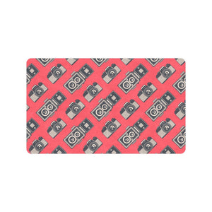 Camera Pattern Print Design 05 Doormat