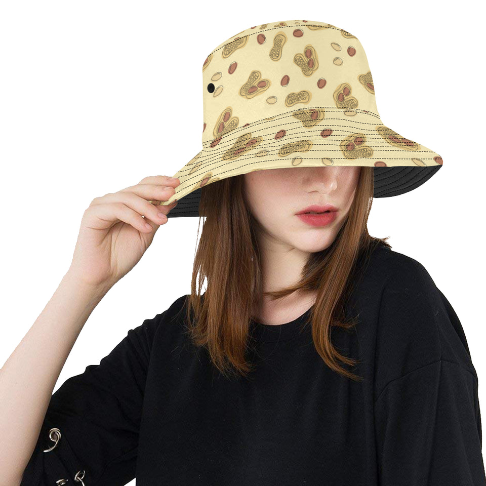 peanuts design pattern Unisex Bucket Hat