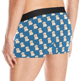 Golden Retriever Pattern Print Design 03 Men's All Over Print Boxer Briefs Men's Underwear