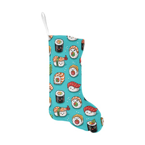 Cute sushi pattern Christmas Stocking
