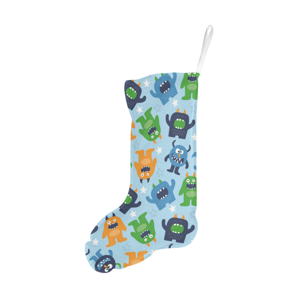 Alien Pattern Print Design 04 Christmas Stocking