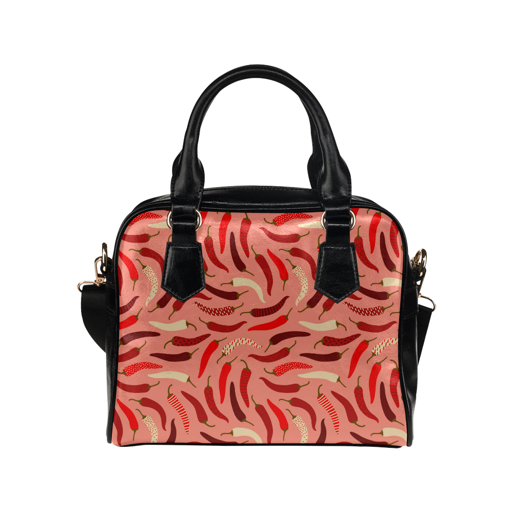Beautiful Chili peppers pattern Shoulder Handbag