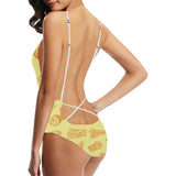 Cheese design pattern Women's One-Piece Swimsuit