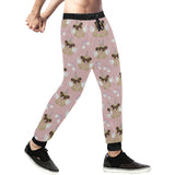 Cute unicorn pug pattern Unisex Casual Sweatpants