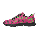 Alien Pattern Print Design 03 Men's Breathable Sneakers ( Model 055)