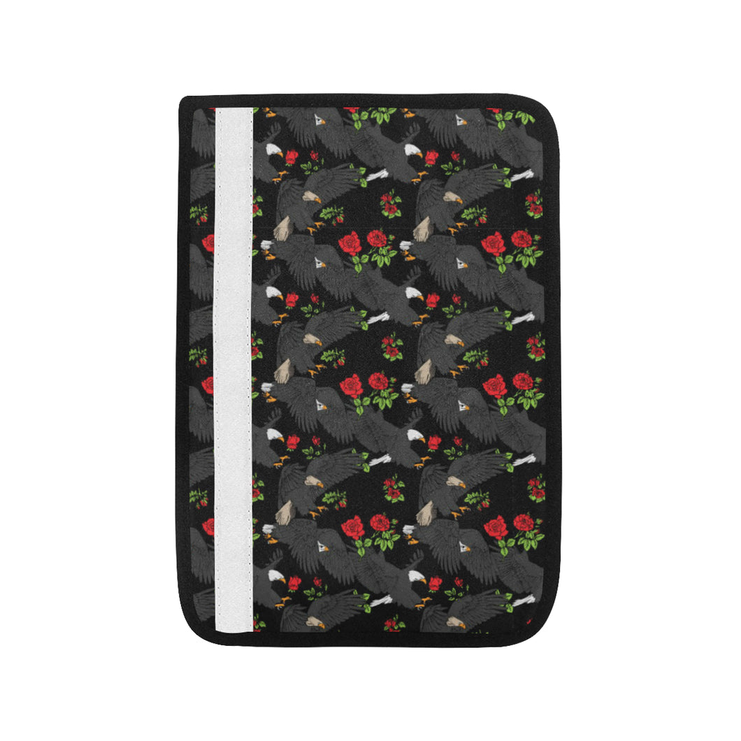 Eagle Pattern Print Design 04 Car Seat Belt Cover