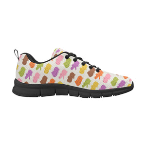 Hippopotamus Pattern Print Design 01 Women's Sneaker Shoes