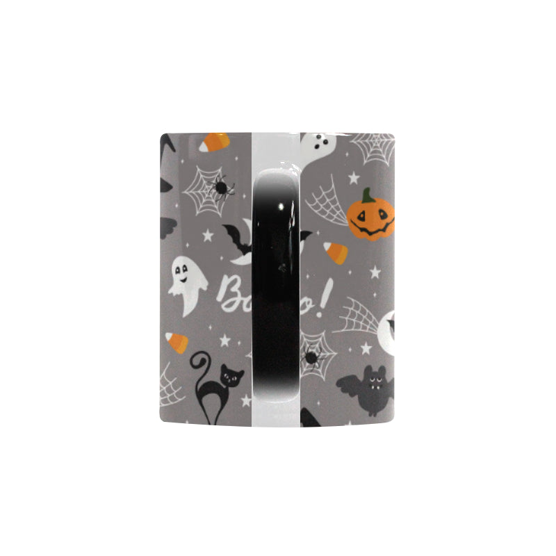 Halloween design pattern Morphing Mug Heat Changing Mug