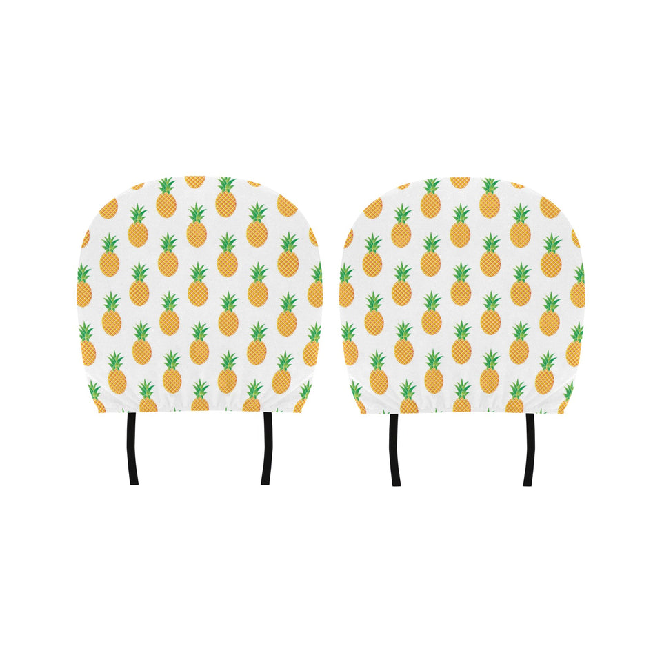 Pineapples pattern Car Headrest Cover