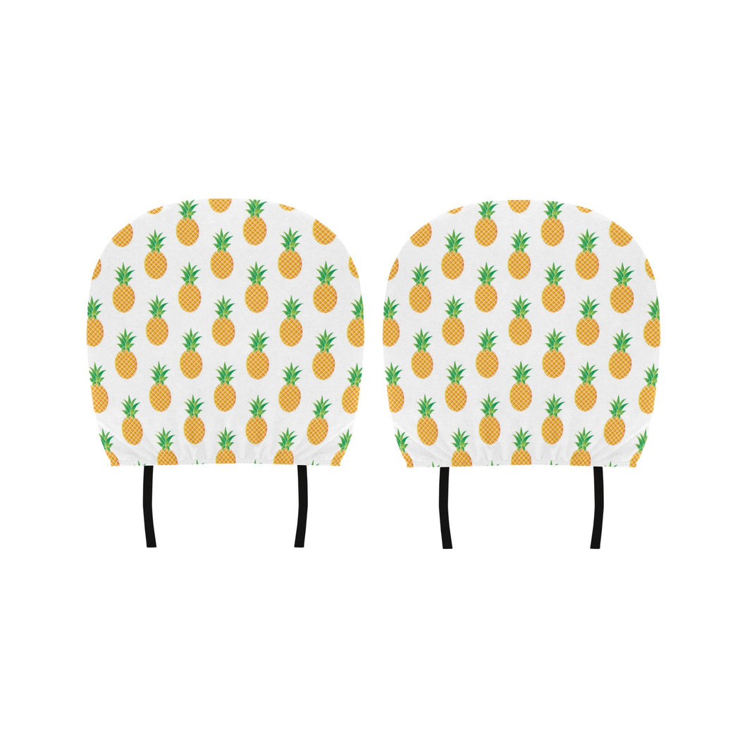 Pineapples pattern Car Headrest Cover