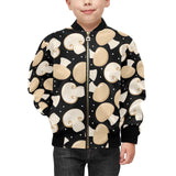 Champignon mushroom pattern Kids' Boys' Girls' Bomber Jacket