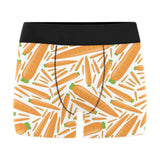 Carrot Pattern Print Design 02 Men's All Over Print Boxer Briefs Men's Underwear