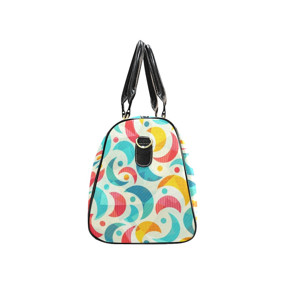 Colorful moon pattern Travel Bag