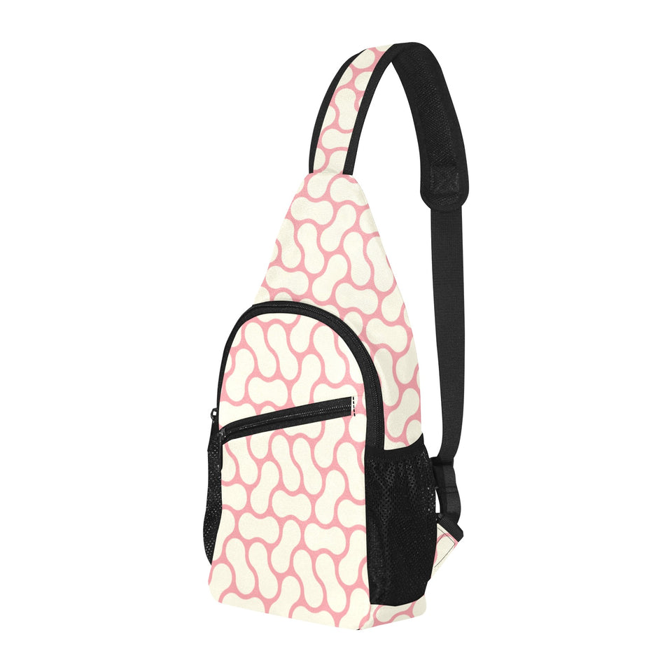 peanuts texture pattern All Over Print Chest Bag