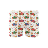 Corgi Christmas Pattern Men's Swimming Trunks