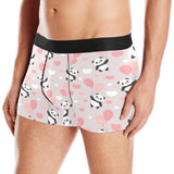 Cute panda ballon heart pattern Men's All Over Print Boxer Briefs Men's Underwear
