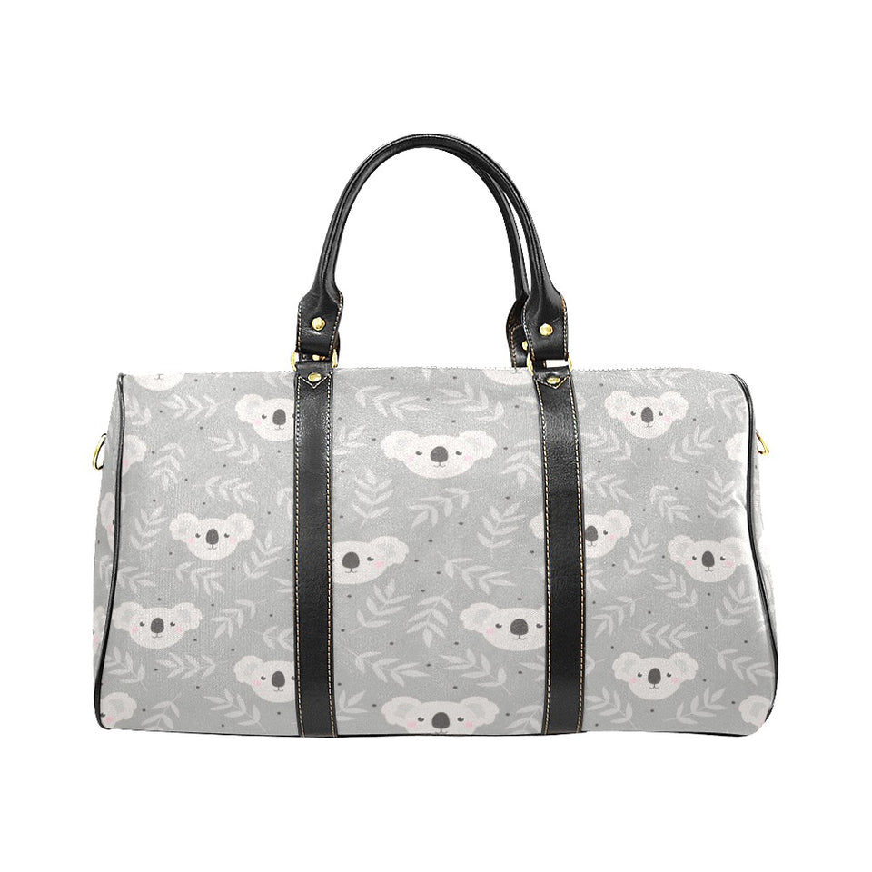 Cute koala leaves pattern Travel Bag