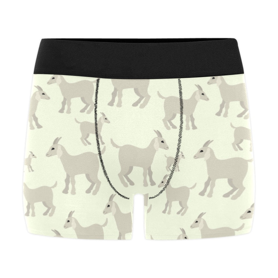 Little young goat pattern Men's All Over Print Boxer Briefs Men's Underwear