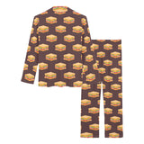 Sandwich Pattern Print Design 04 Women's Long Pajama Set